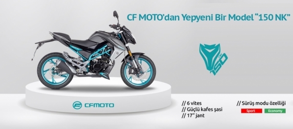 CF MOTO'dan Yeni Model  '150 NK'