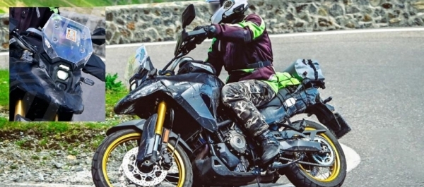 Yeni Suzuki V-Strom 700 Test Edilirken Görüntülendi