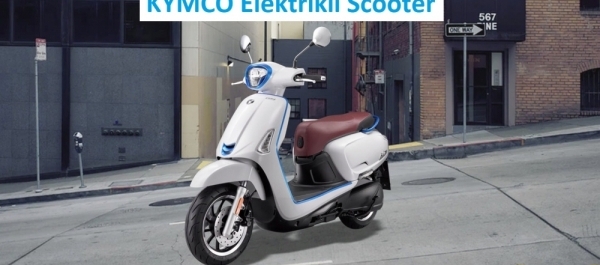 Kymco'nun Yeni Elektrikli Scooter Modeli