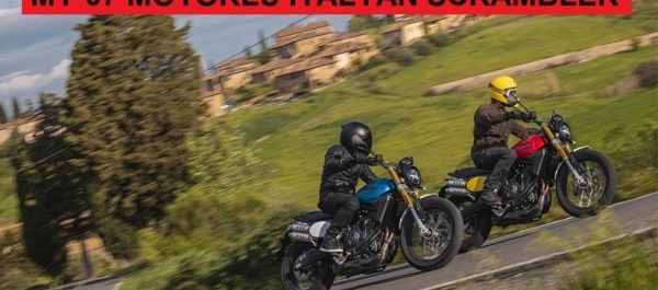MT-07 Motorlu İtalyan Scrambler: Fantic Caballero 700