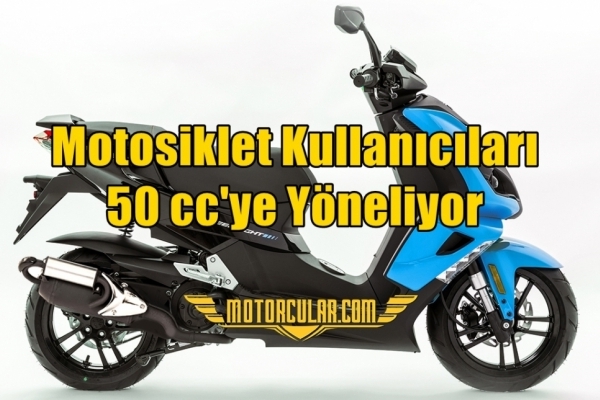 Motosiklet Kullanıcıları 50 cc'ye Yöneliyor