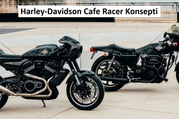 Harley Davidson'dan Yeni Cafe Racer Konsepti