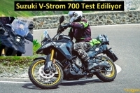 Yeni Suzuki V-Strom 700 Test Edilirken Görüntülendi