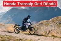 Honda Transalp Geri Döndü