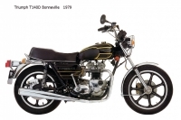 Triumph T140D Bonneville - 1979