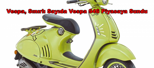 Vespa Tavşan Yılı'nı Onurlandırmak İçin Sınırlı Sayıda Vespa 946 Piyasaya Sundu
